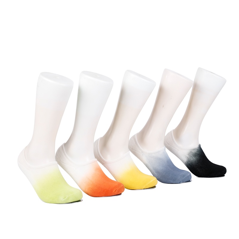 漸變運動毛圈男式短襪
