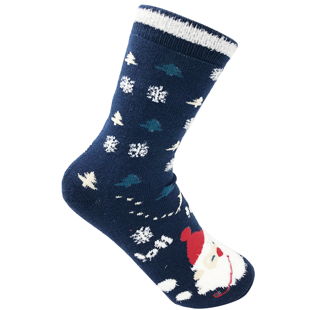 圣誕主題女襪純棉提花襪NF18098