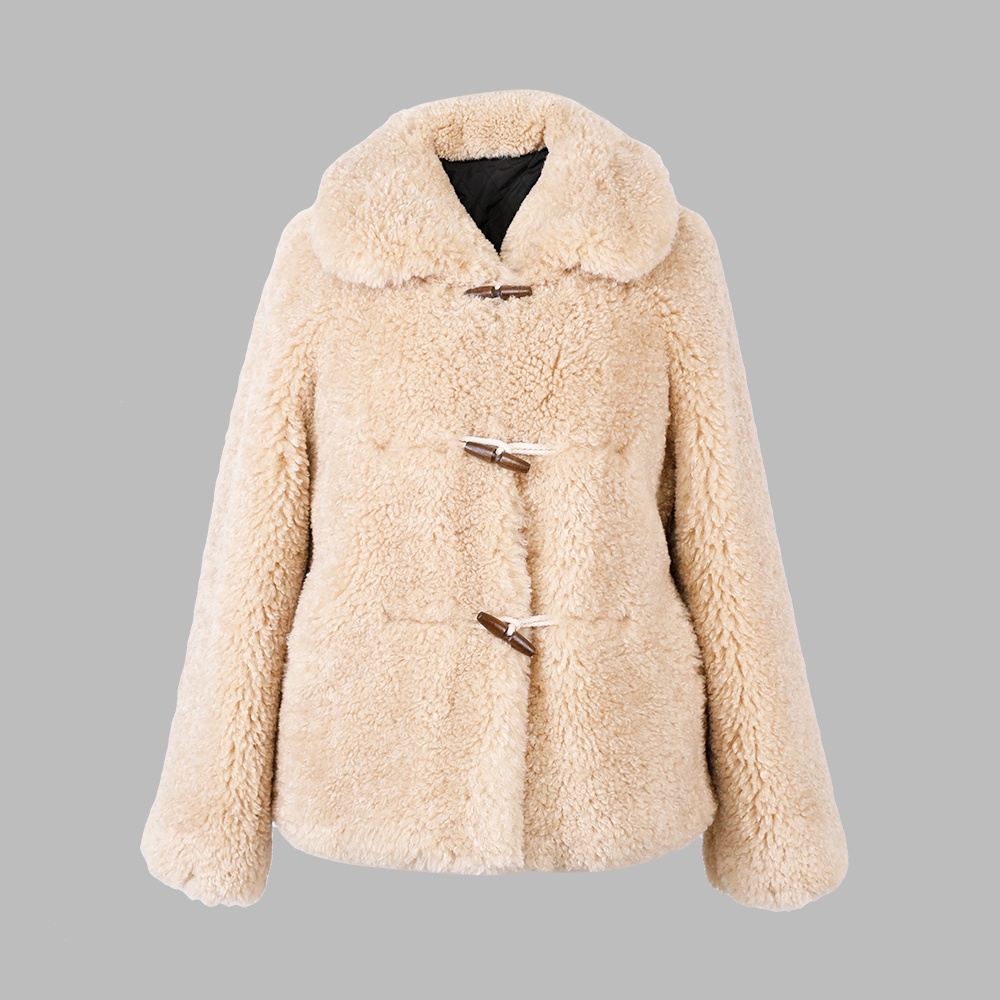 仿羊毛柔軟外套