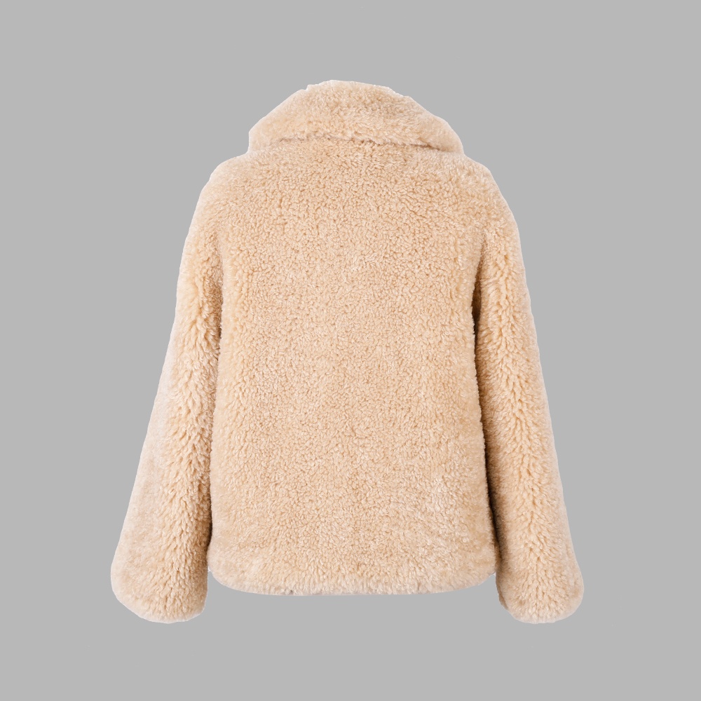 仿羊毛柔軟外套