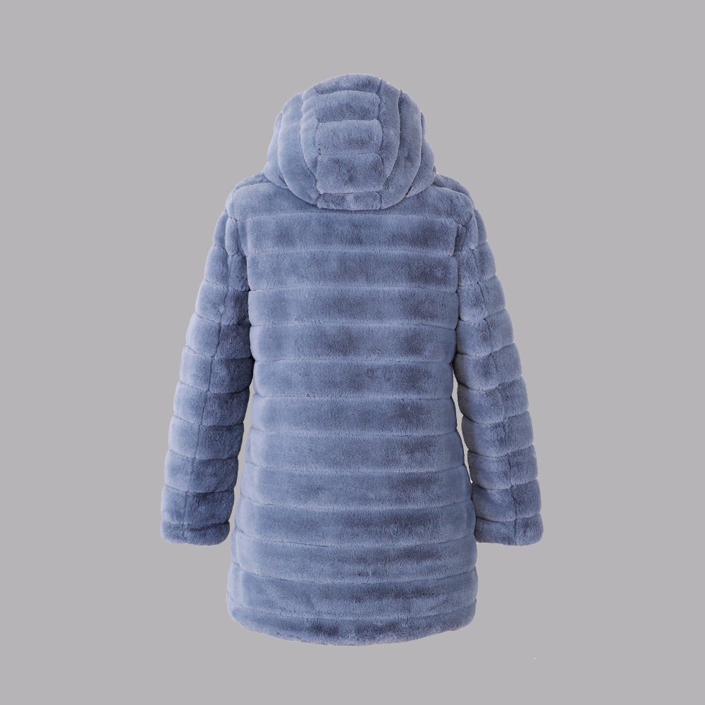 雙面穿帶帽大衣