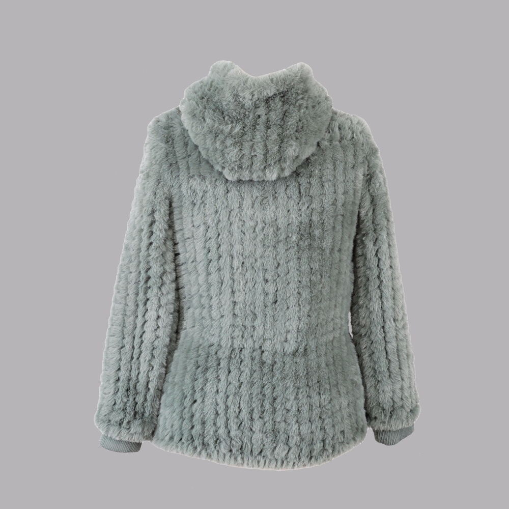 人造毛編織上衣