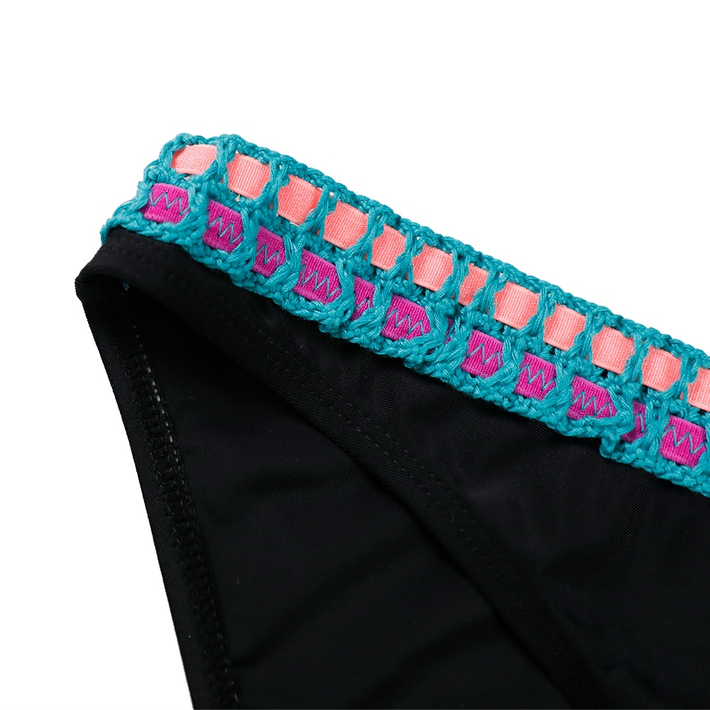 女士織帶背心短褲