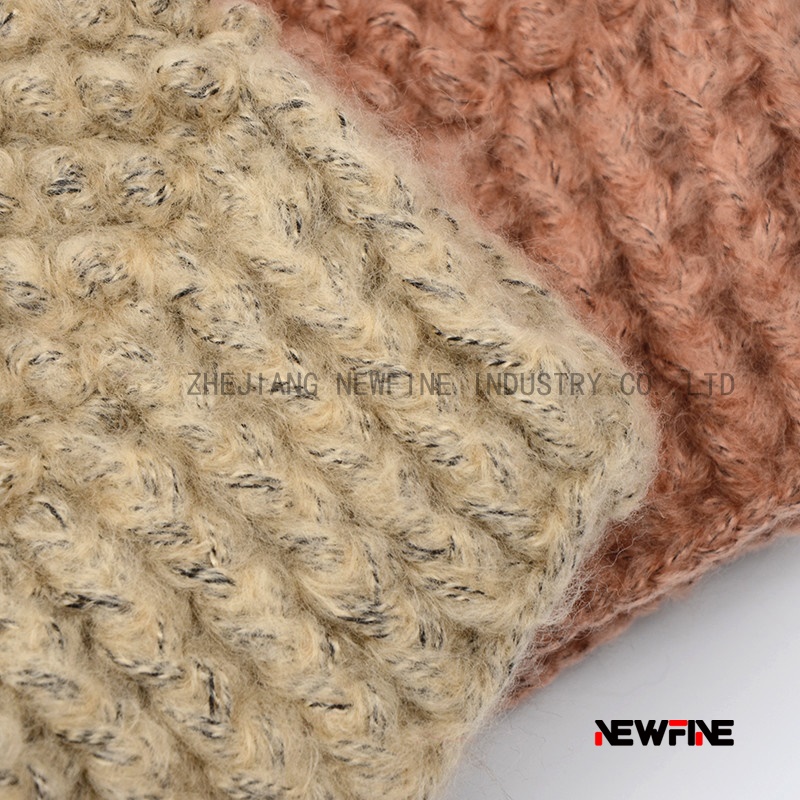 時尚保暖日常男女針織毛球帽子